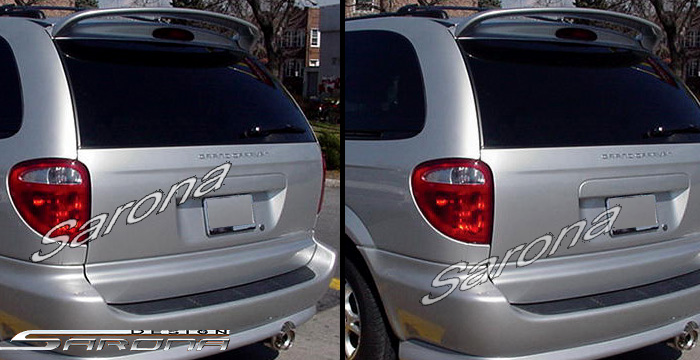 Custom Dodge Caravan Roof Wing  Mini Van (2001 - 2007) - $219.00 (Manufacturer Sarona, Part #DG-003-RW)